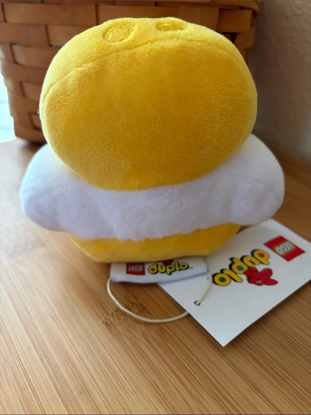 Lego Duplo Yellow & White Bee Plush